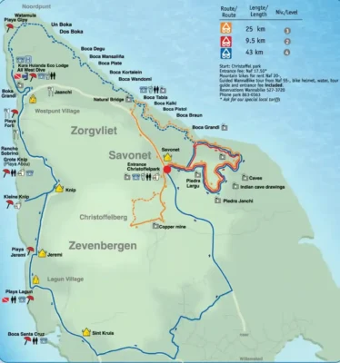 Christoffel-Park-Mountain-Map-1