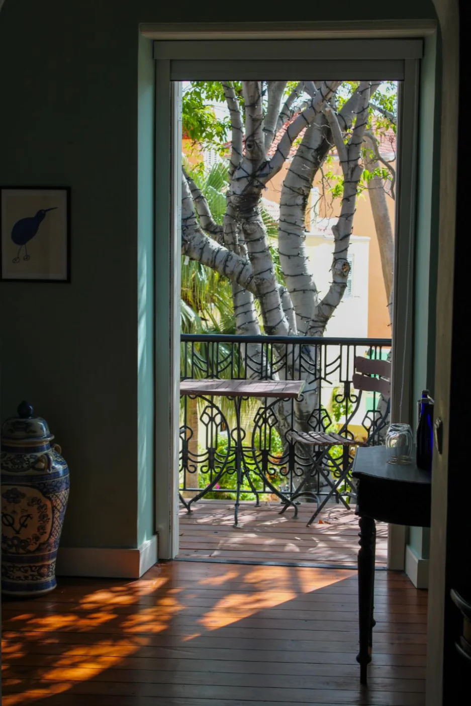 Junior Suite private balcony Boutique Hotel Curacao Rooms Suites Willemstad Kura Botanica ()